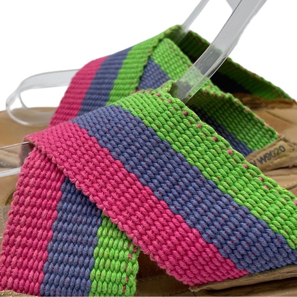 Born Sandals Drilles Espadrille Slide Sandal Cushioned Comfort Size 8 - Picture 4 of 14